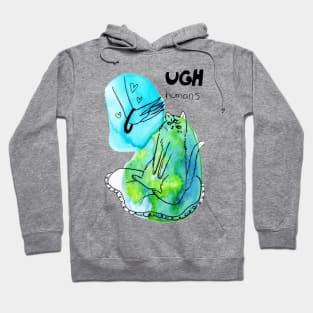 Ugh Humans - Triclops Alien Cat Hoodie